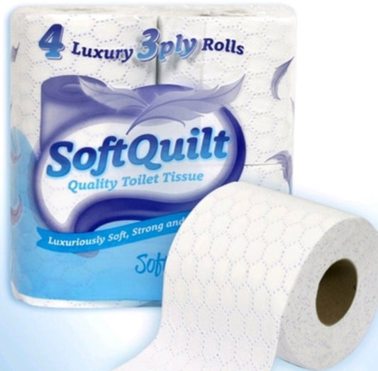SOFTQUILT TOILET ROLL 3PLY